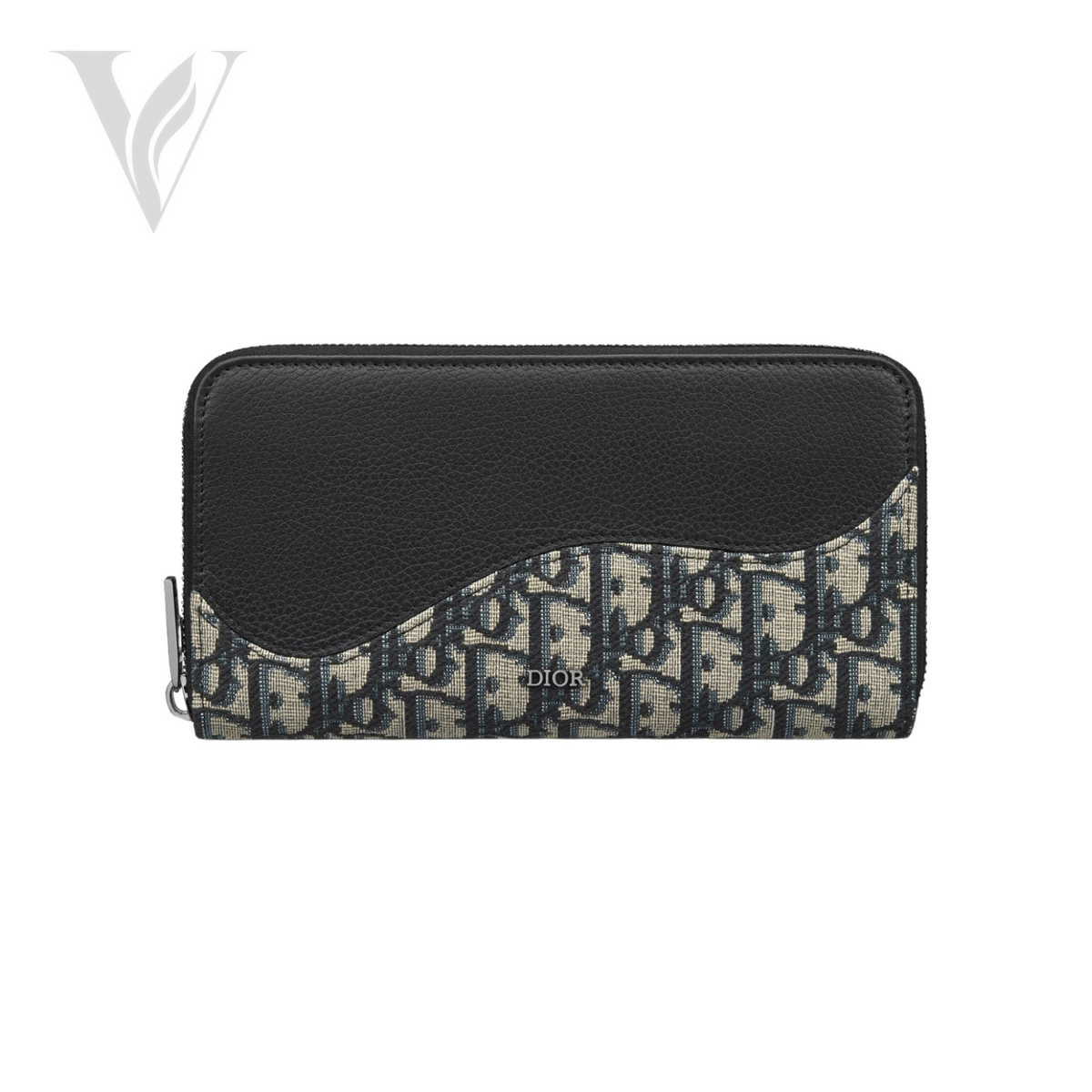 Dior Wallet Saddle Zipped Long Wallet Bag