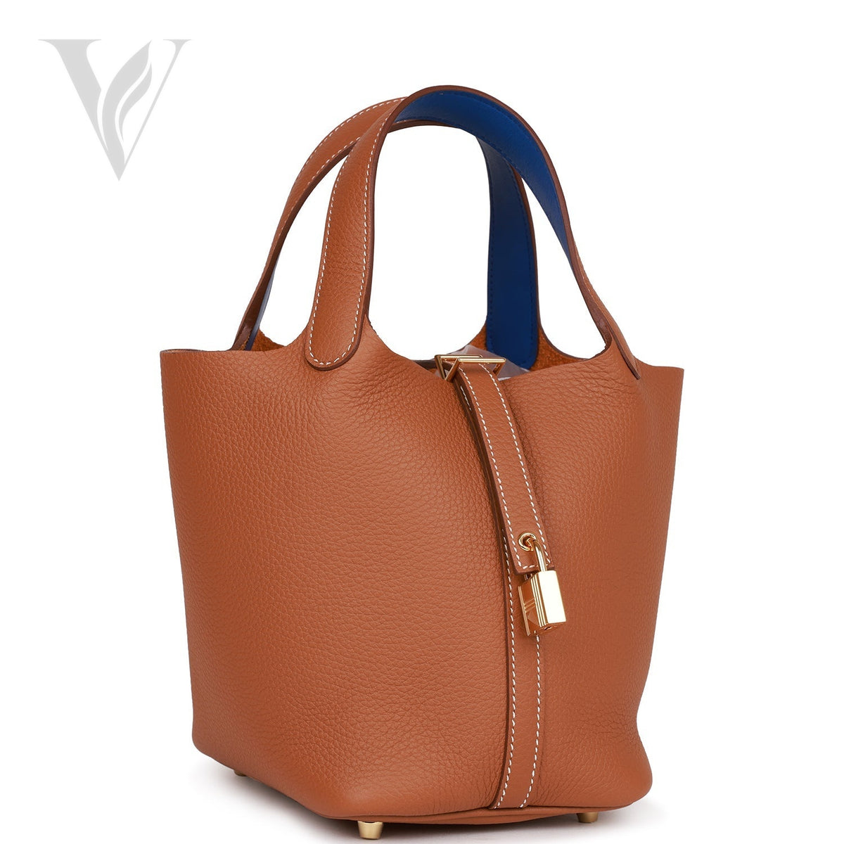 Hermès Éclat Picotin Lock 18 Bag - Gold Hardware, Clemence – View 2