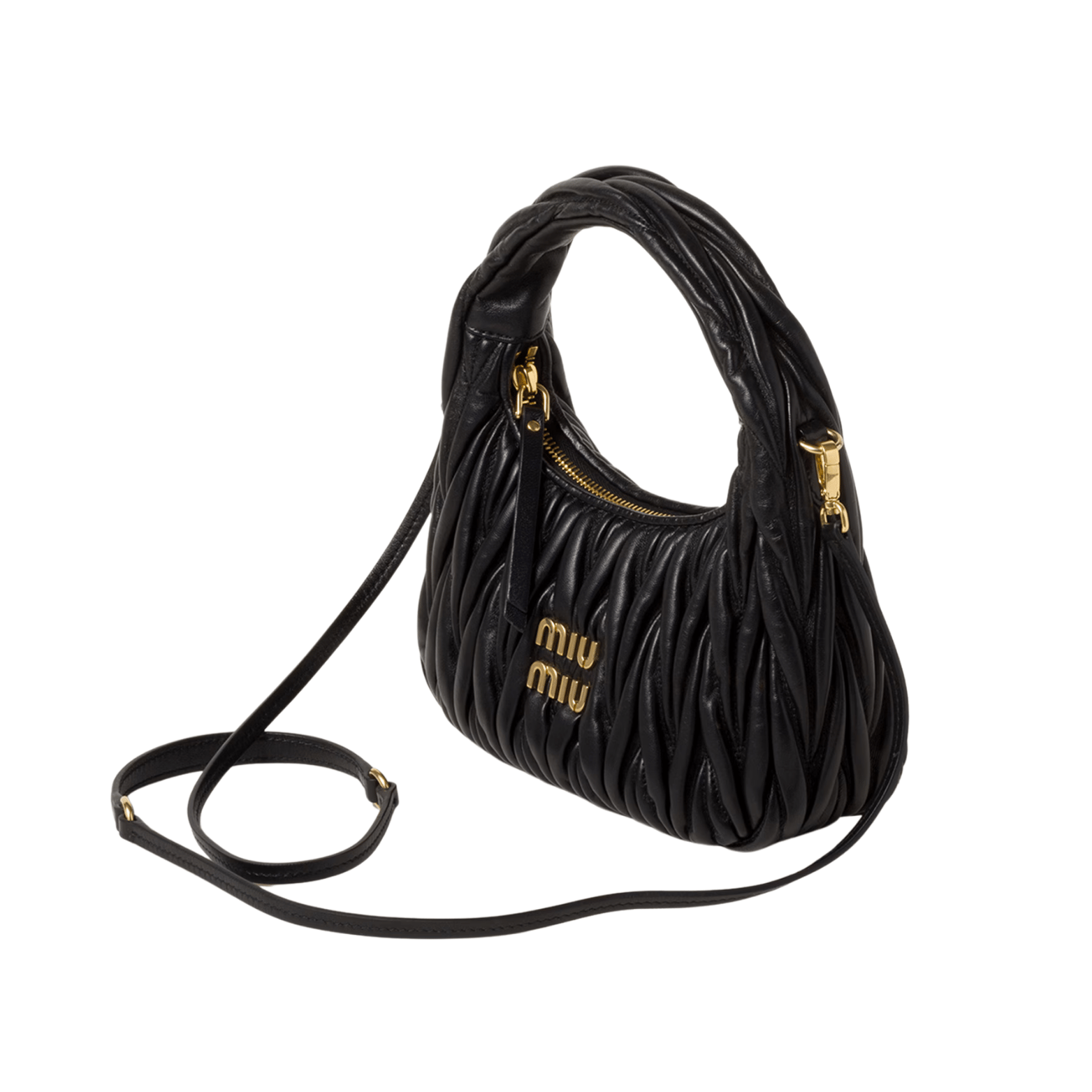 Premium-Look Miu Miu Wander Matelassé Tote – Bag 4 - view 3
