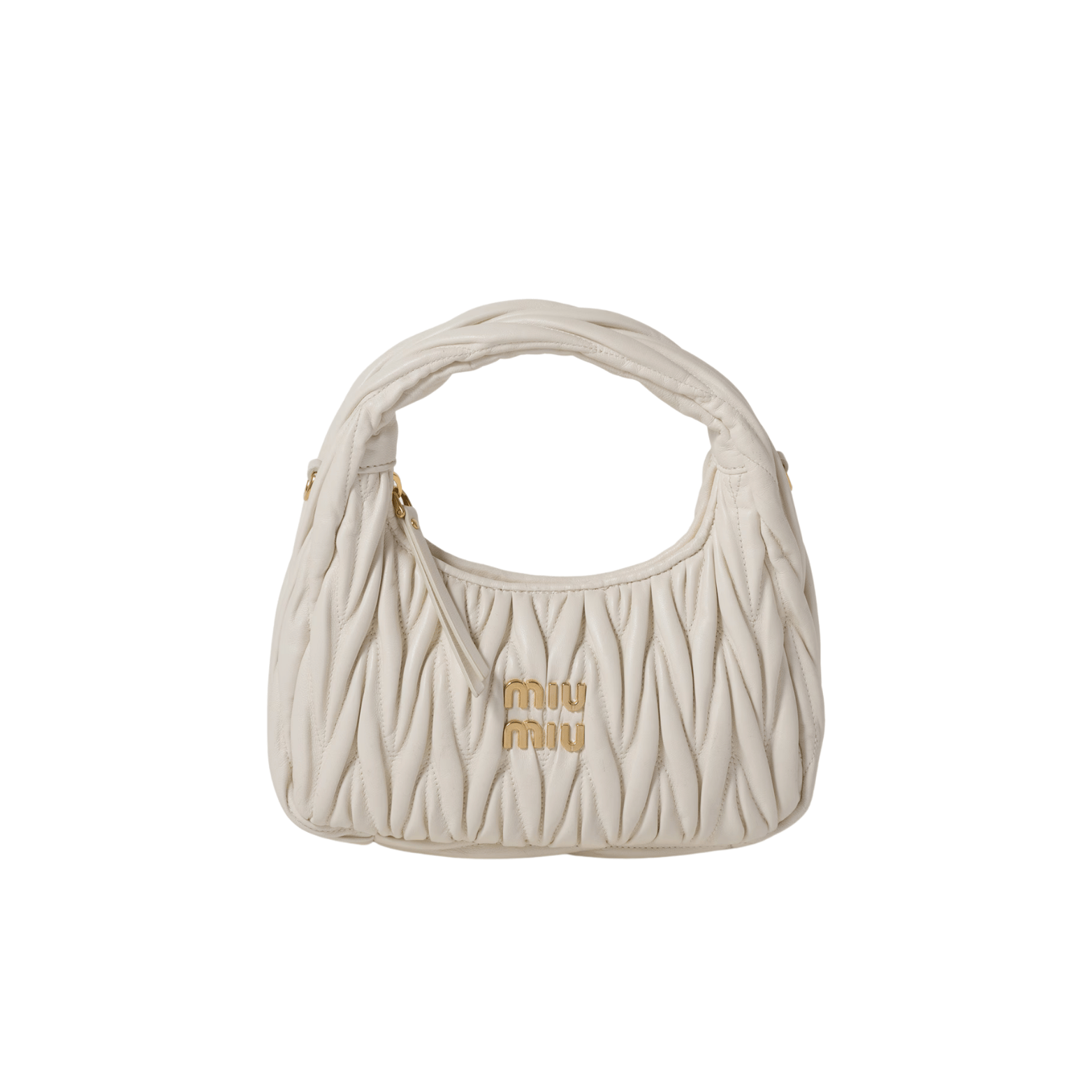 Polished Miu Miu Wander Matelassé Tote