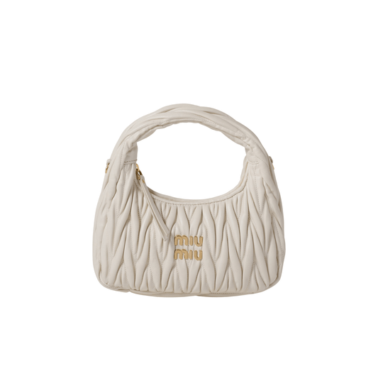 Polished Miu Miu Wander Matelassé Tote
