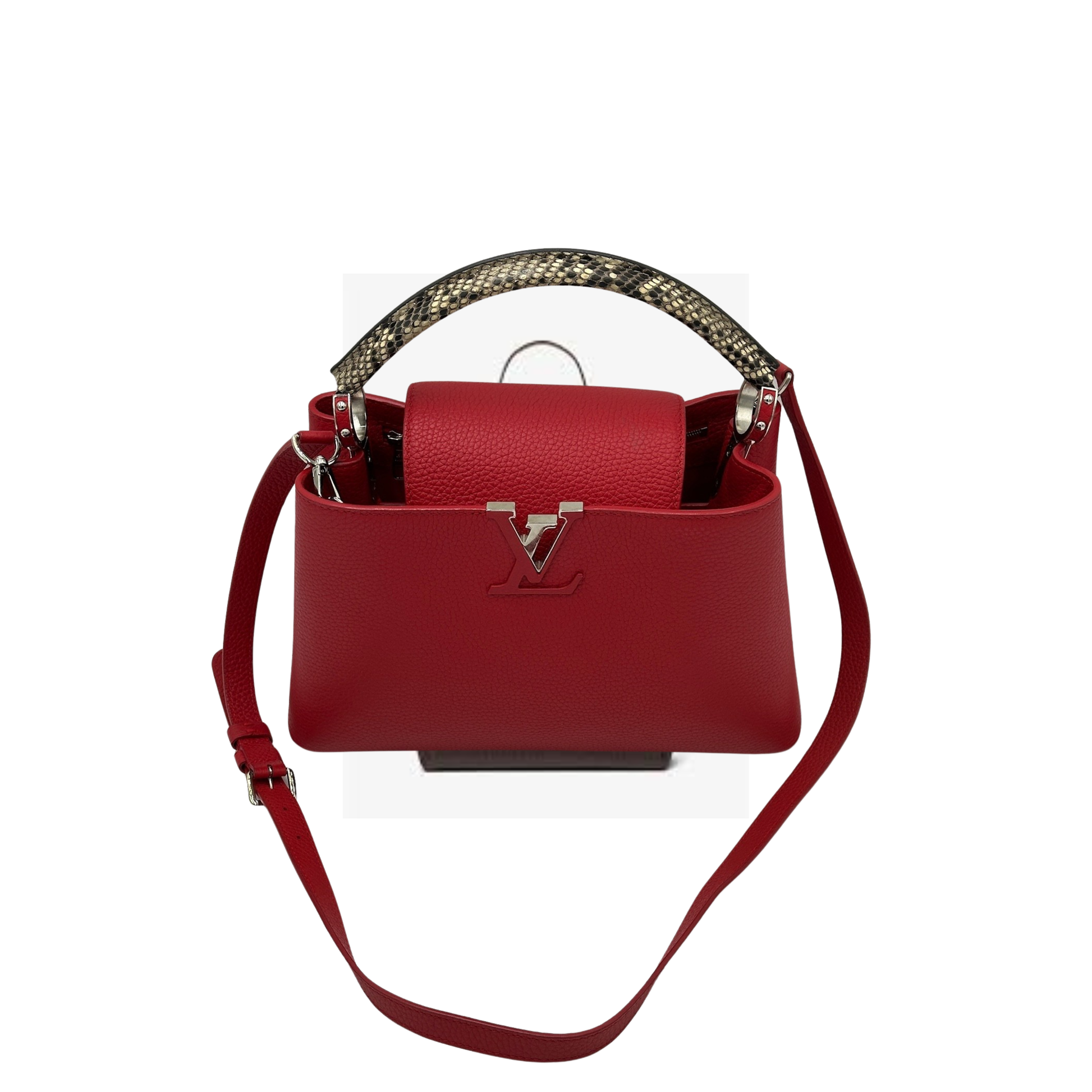 Sophisticated Ć Ucines Red Taurillon Bag - view 3