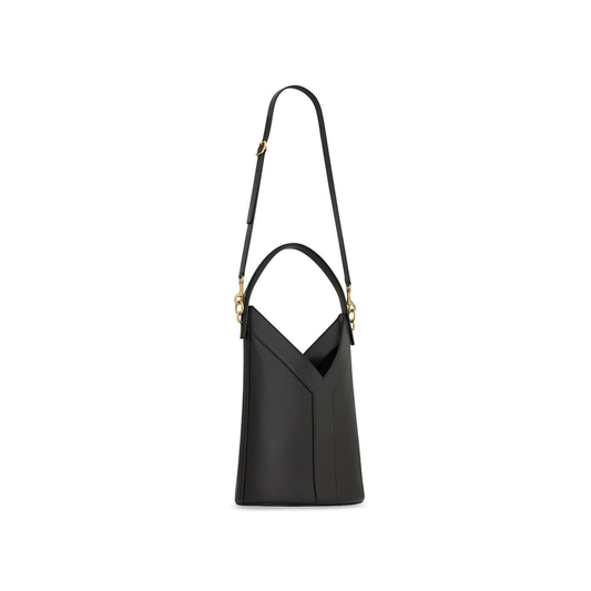 Sharp Women’s Y Top Handle Bucket in Leather Bag - view 2