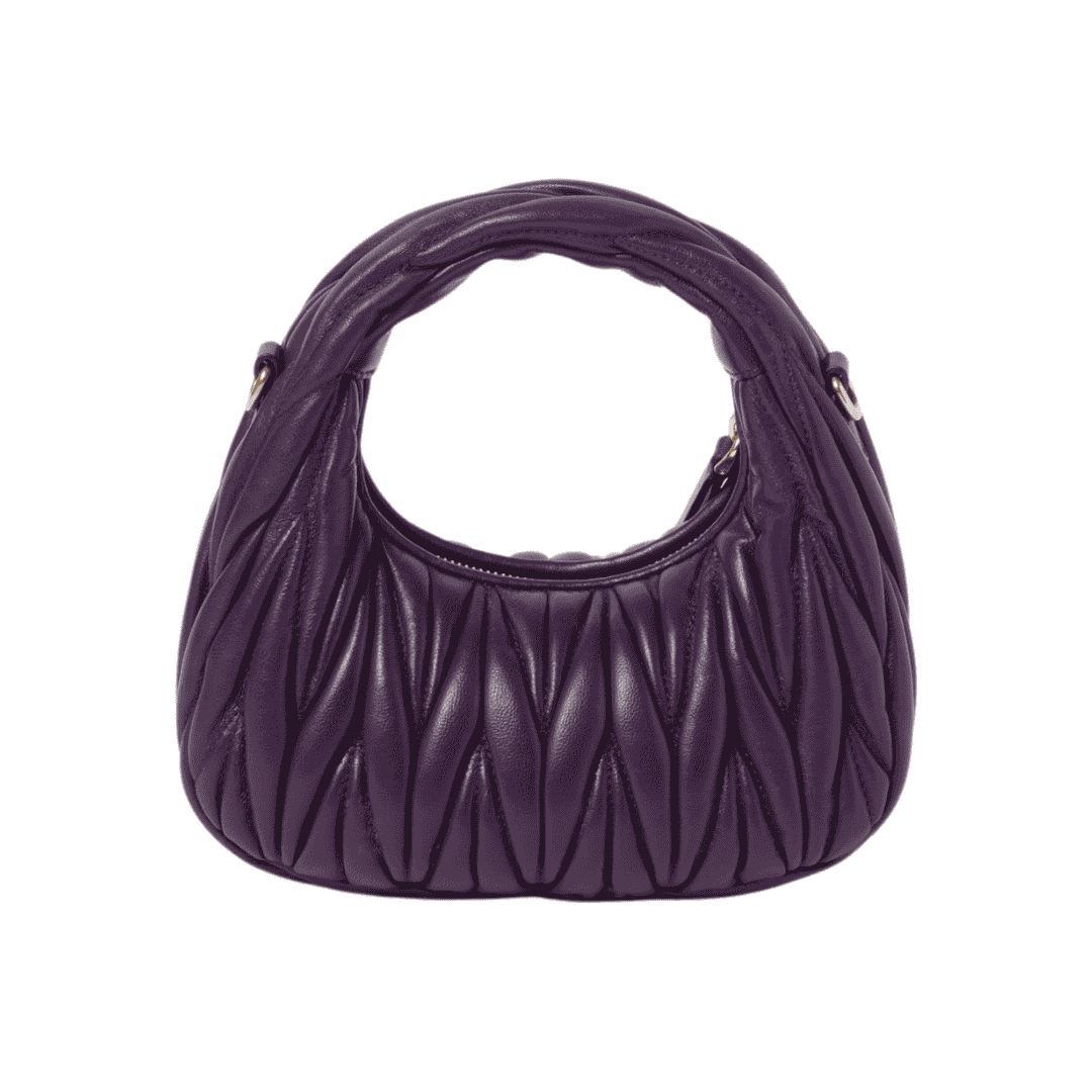 Elevated Miu Miu Wander Matelassé N Pa Leather Hobo Mini Bag - view 2