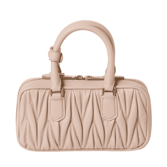 Sharp Miu Miu Arcadie Matelassé N Pa Leather Mini Bag - view 2
