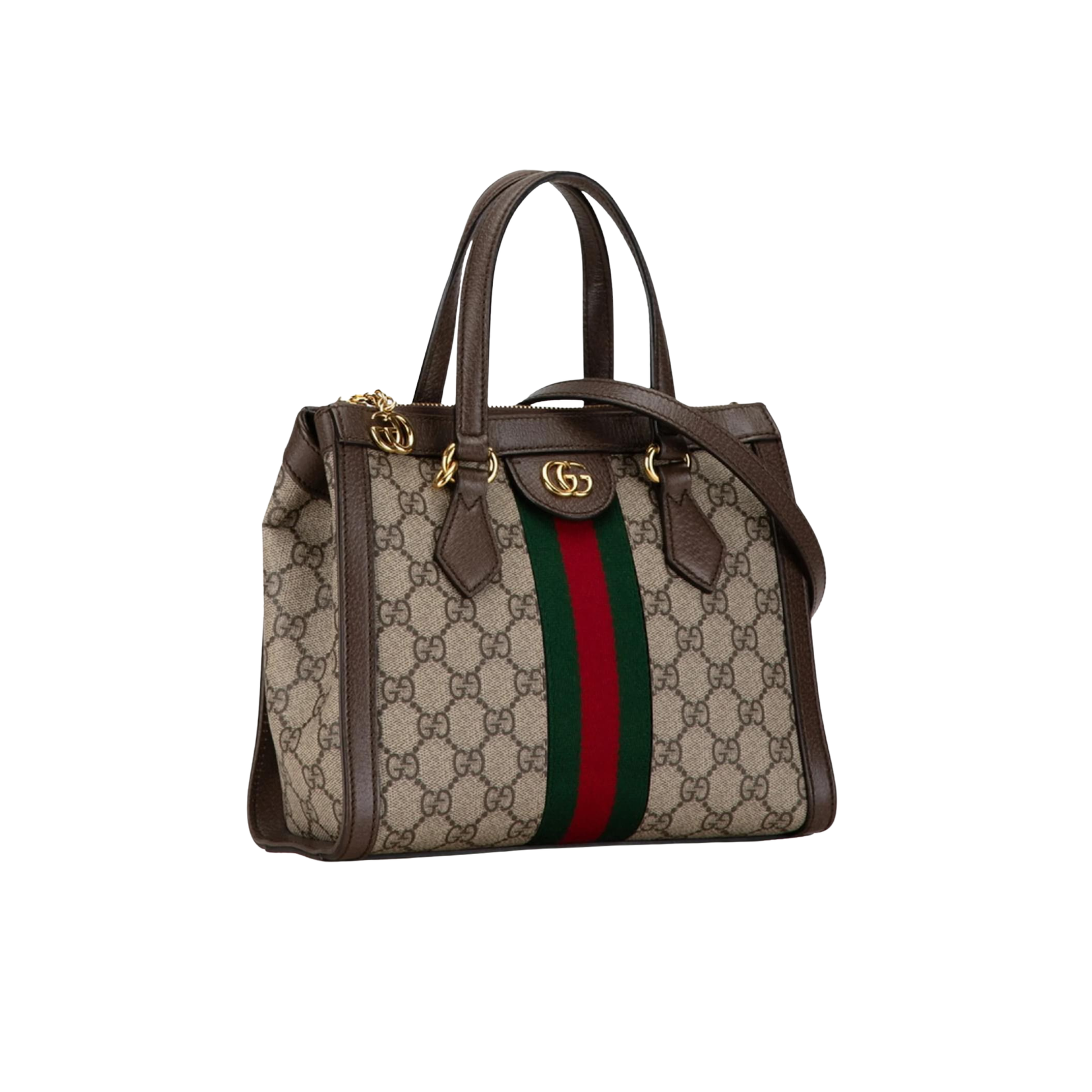 Premium-Look GG Small Ophidia Handbag Brown Beige - view 2