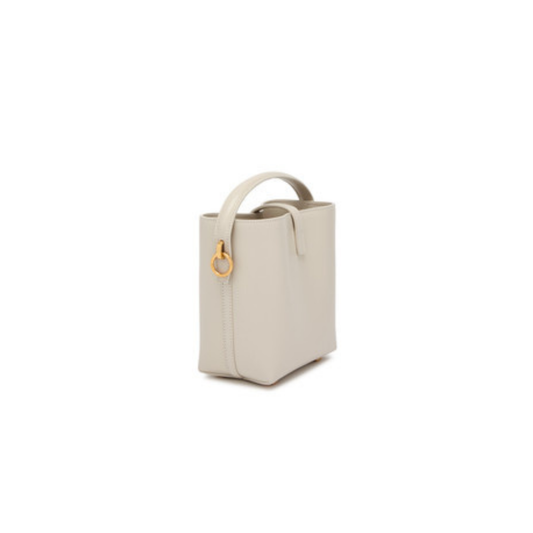Premium-Look Le 37 Mini Leather Bucket Bag - view 2
