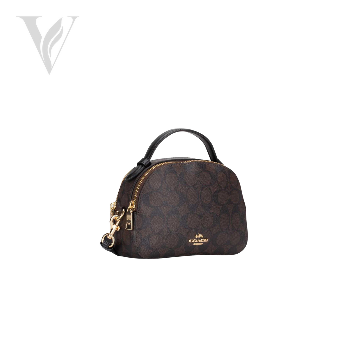 Coach Serena satchel - signature canvas – View 2