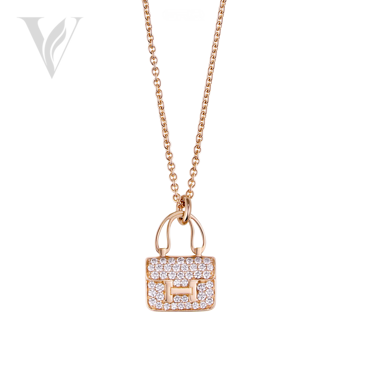 Hermès Amulettes Constance Pendant Necklace