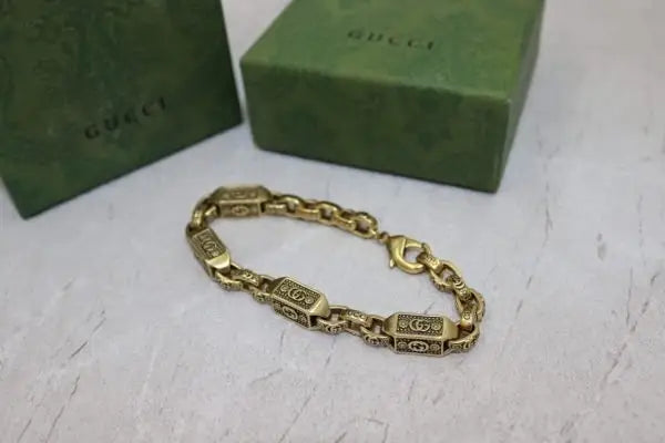 Timeless Barrel Link Chain Necklace Bracelet Set Si Er - view 7