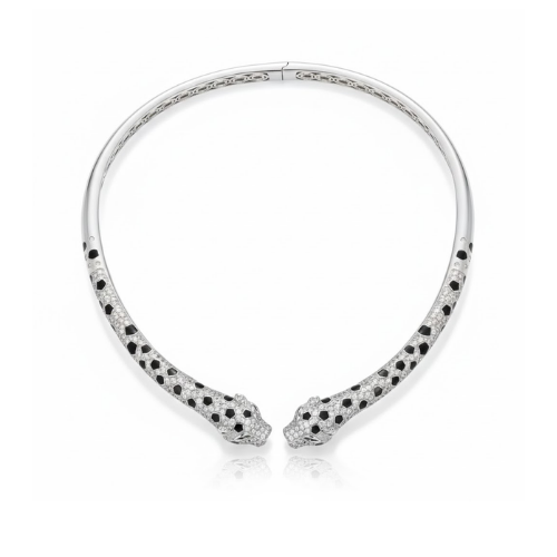 Everyday-Luxe Panther Bracelet Necklace Set