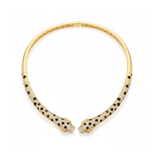 Everyday-Luxe Panther Bracelet Necklace Set - view 5
