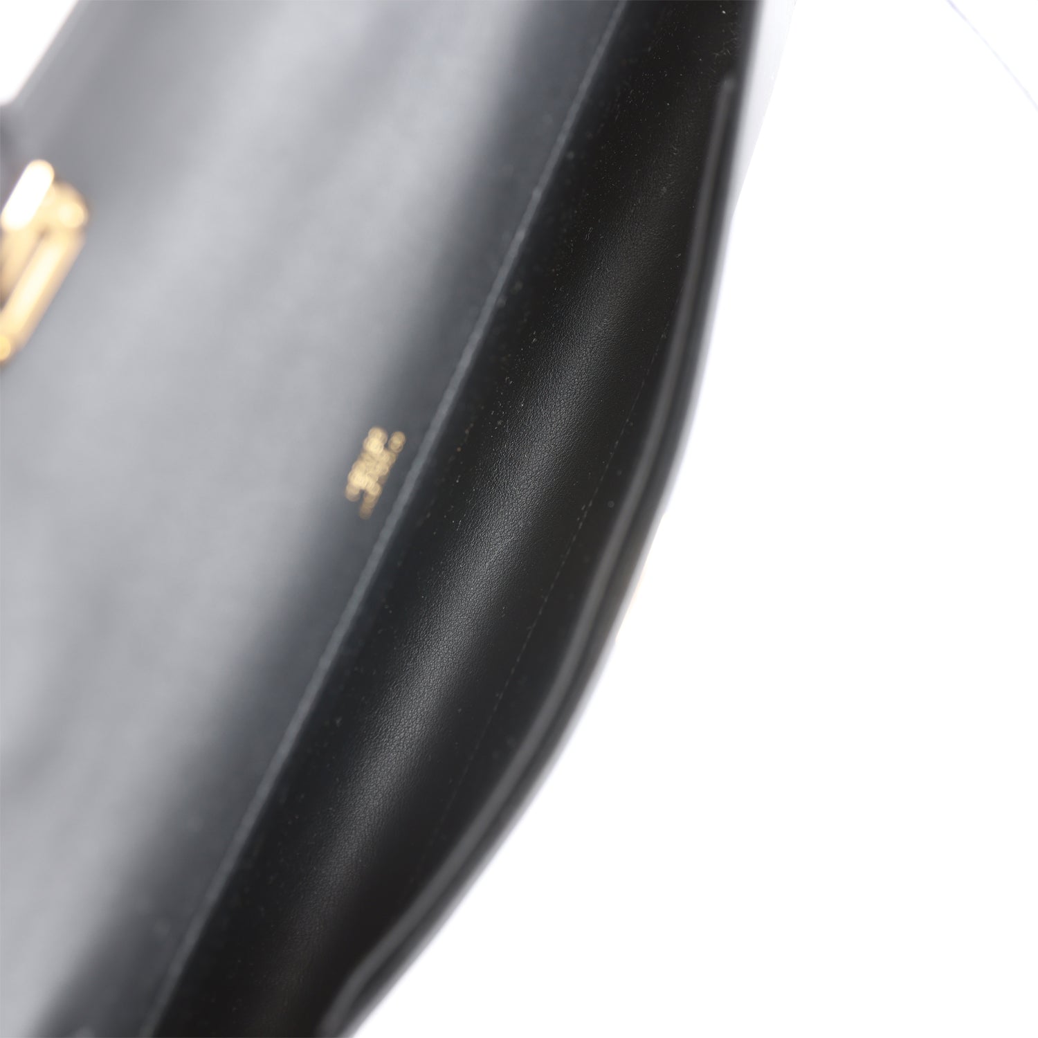 Sophisticated Structured Top-Handle Cut Black Swift Bag - view 6