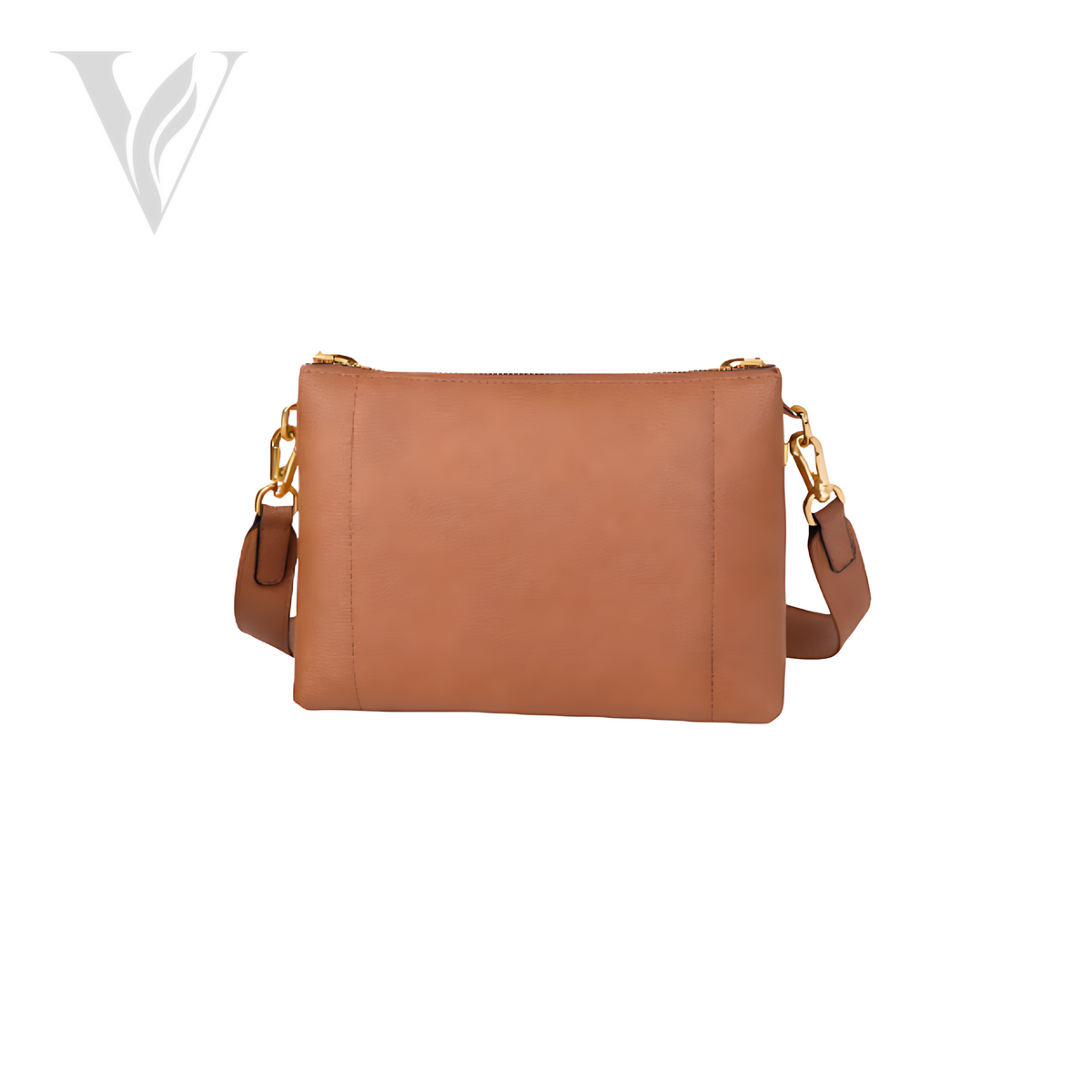 Prada Vitello Phenix Cannella Bag - Brown – View 2