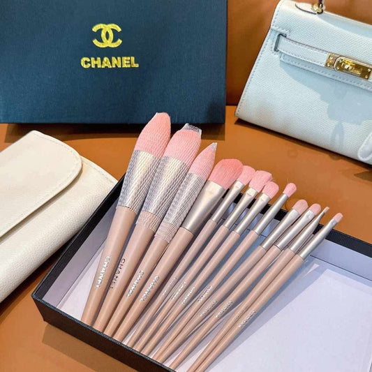 Dior Baby Pink Makeup Brush Set with Storage Case