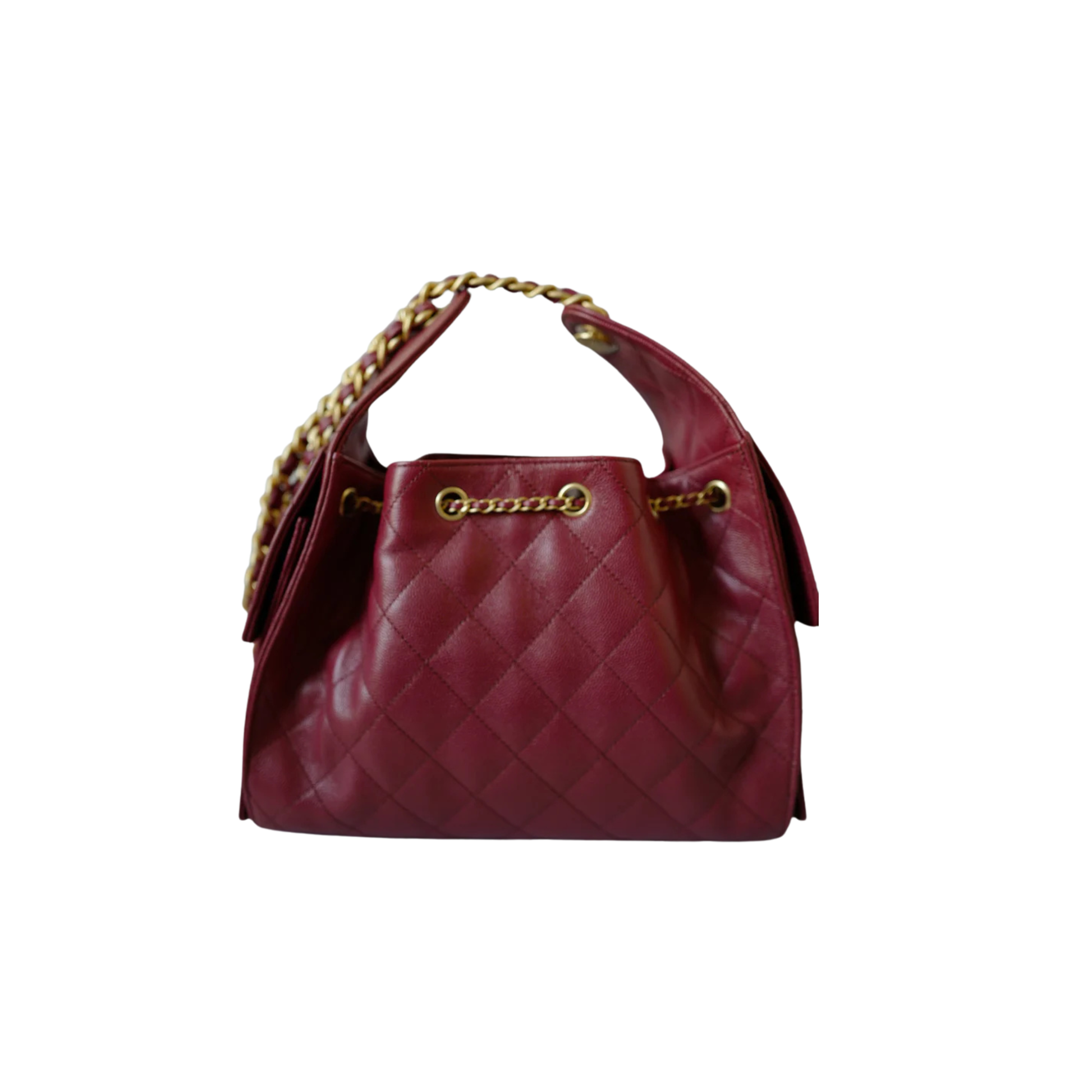 Everyday-Luxe 25k Small Hobo Red Grained Bag - view 3