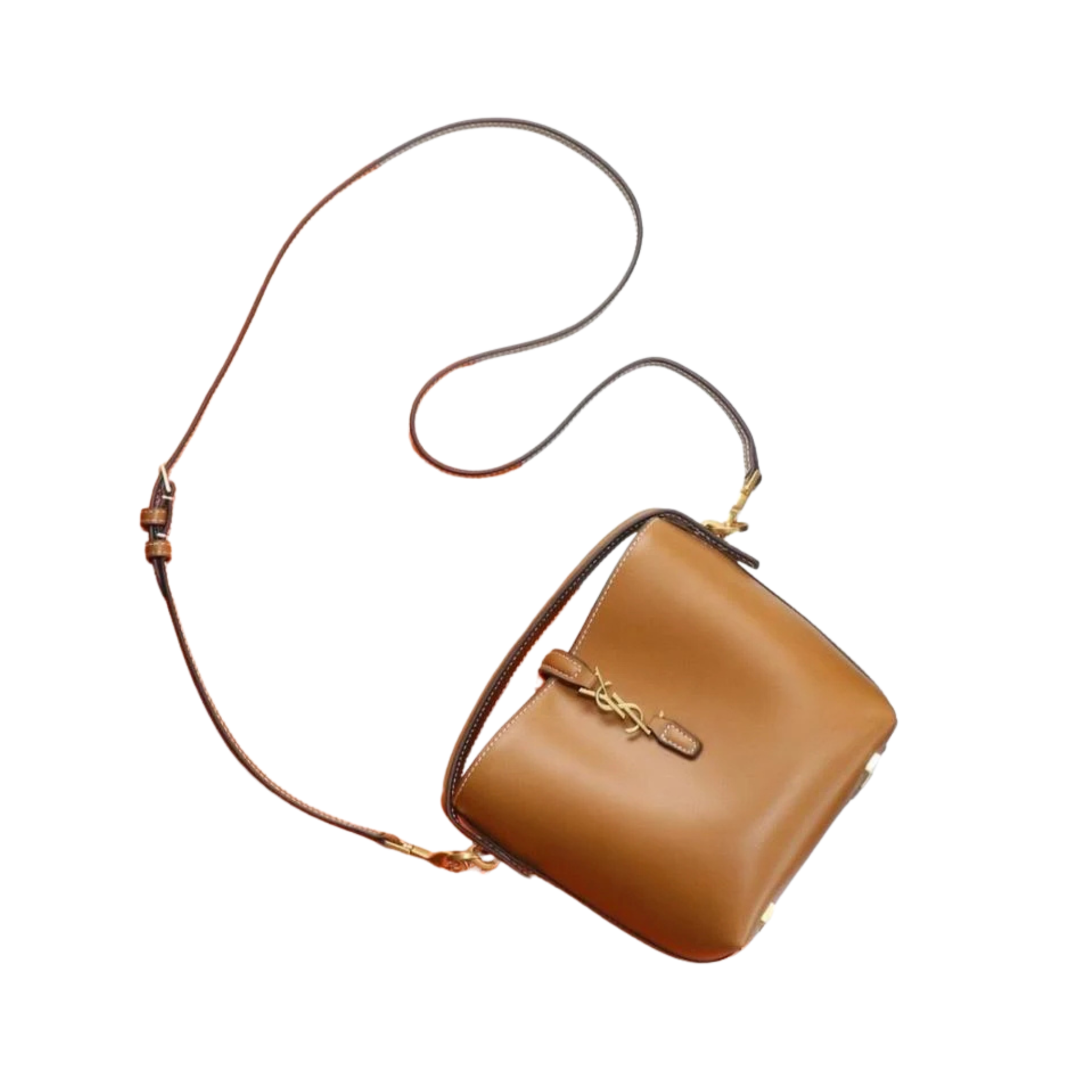 Premium-Look L37 Leather Brown Bag - view 3