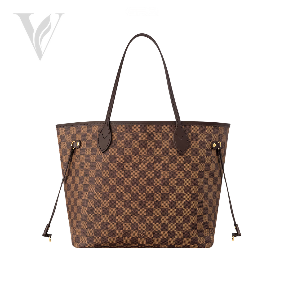 Louis Vuitton Neverfull MM Damier Ebene 2 Bag