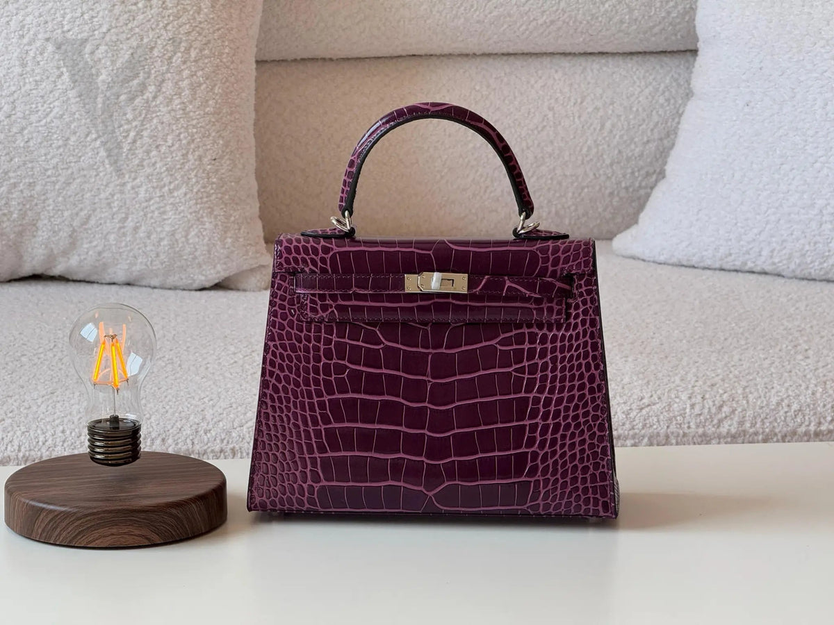 Hermès Kelly Croc Bag – View 2