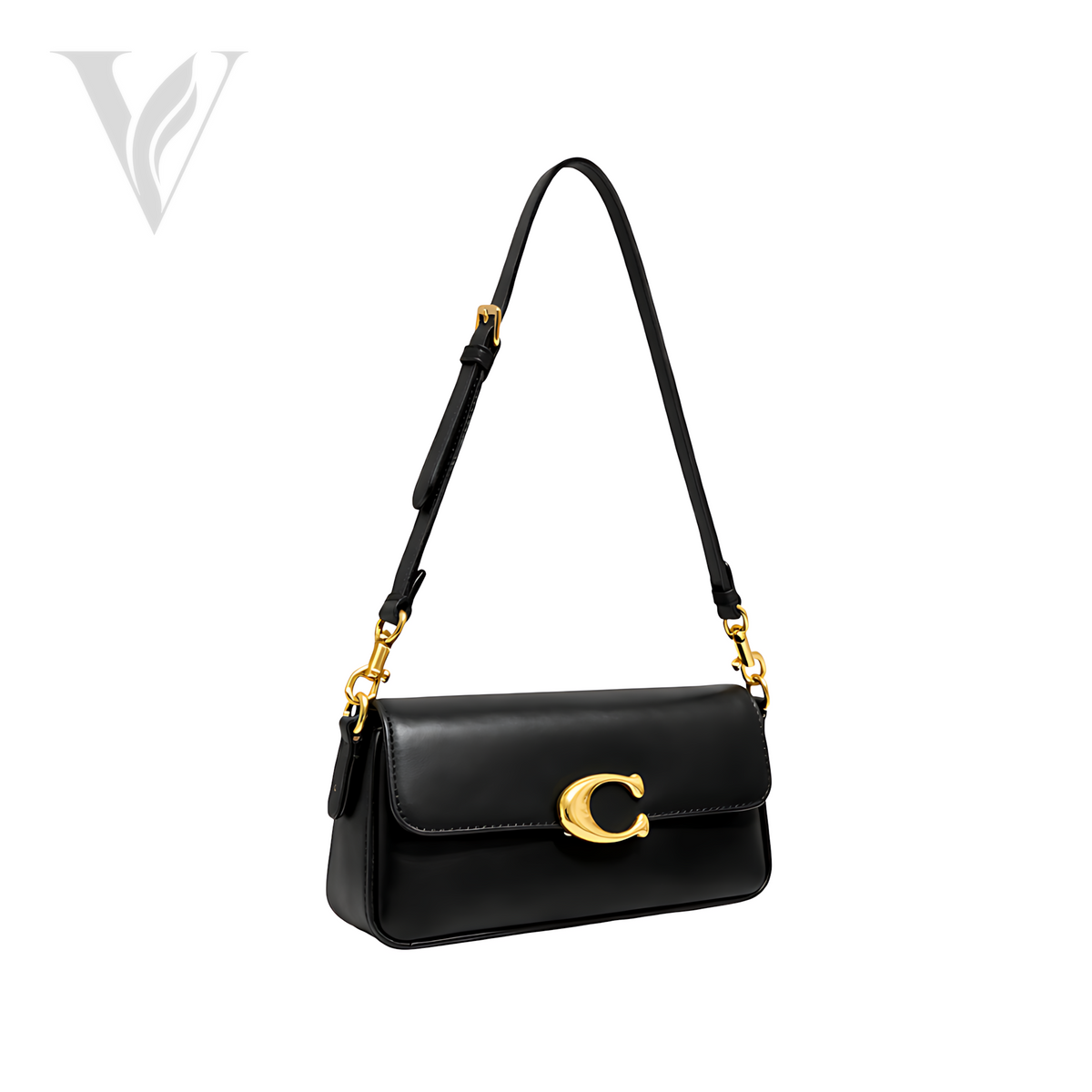 Coach Jet Shoulder Bag - Black – View 2