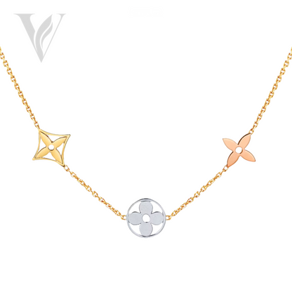 Louis Vuitton Idylle Blossom Sautoir 3 Golds - Diamond Detail – View 2
