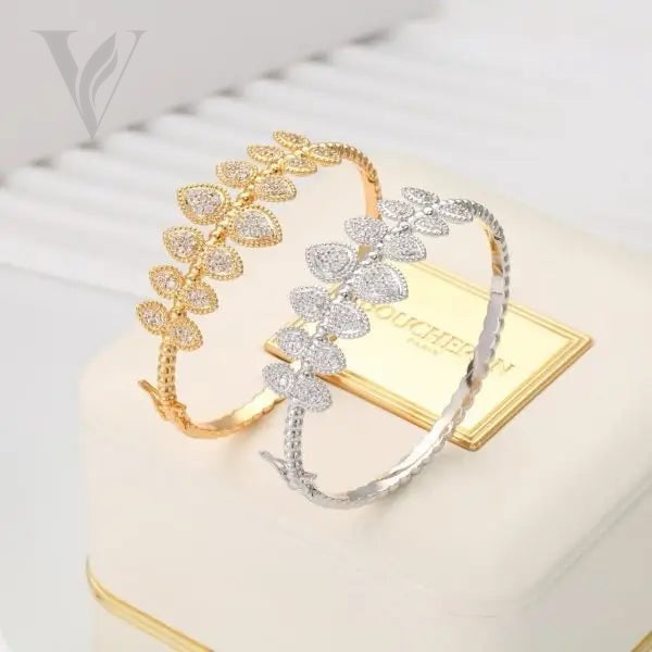 Boucheron Saiyoni Plated Jewelry Necklace - Gold – View 4