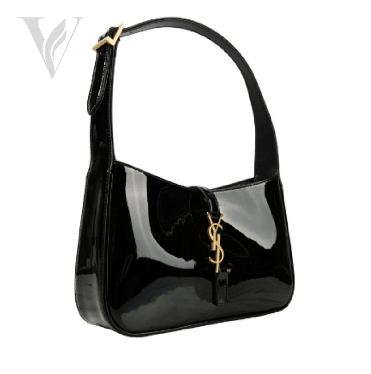 Saint Laurent Le 5 a 7 Hobo Bag - Patent Leather – View 3
