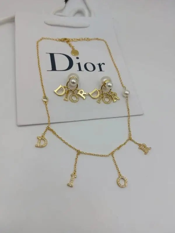 Dressy Layered Charm Necklace Gold - view 8