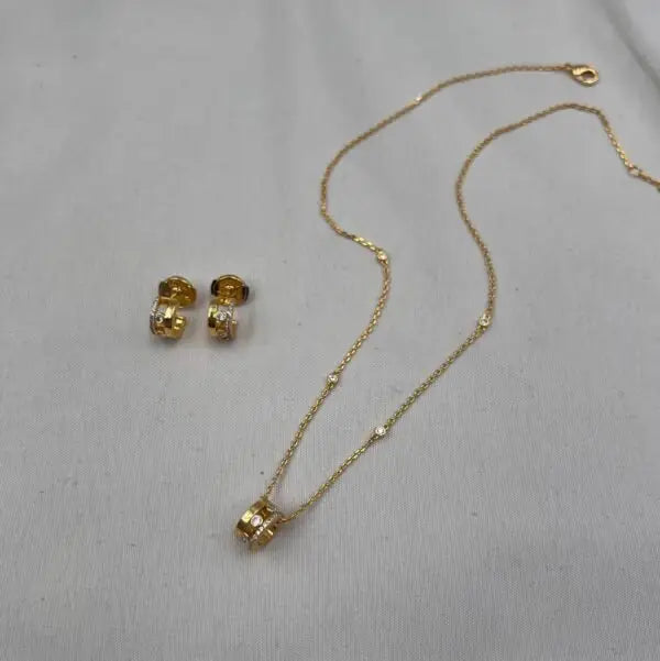 Elegant Layered Pavé Pavé White Full Diamonds - view 9