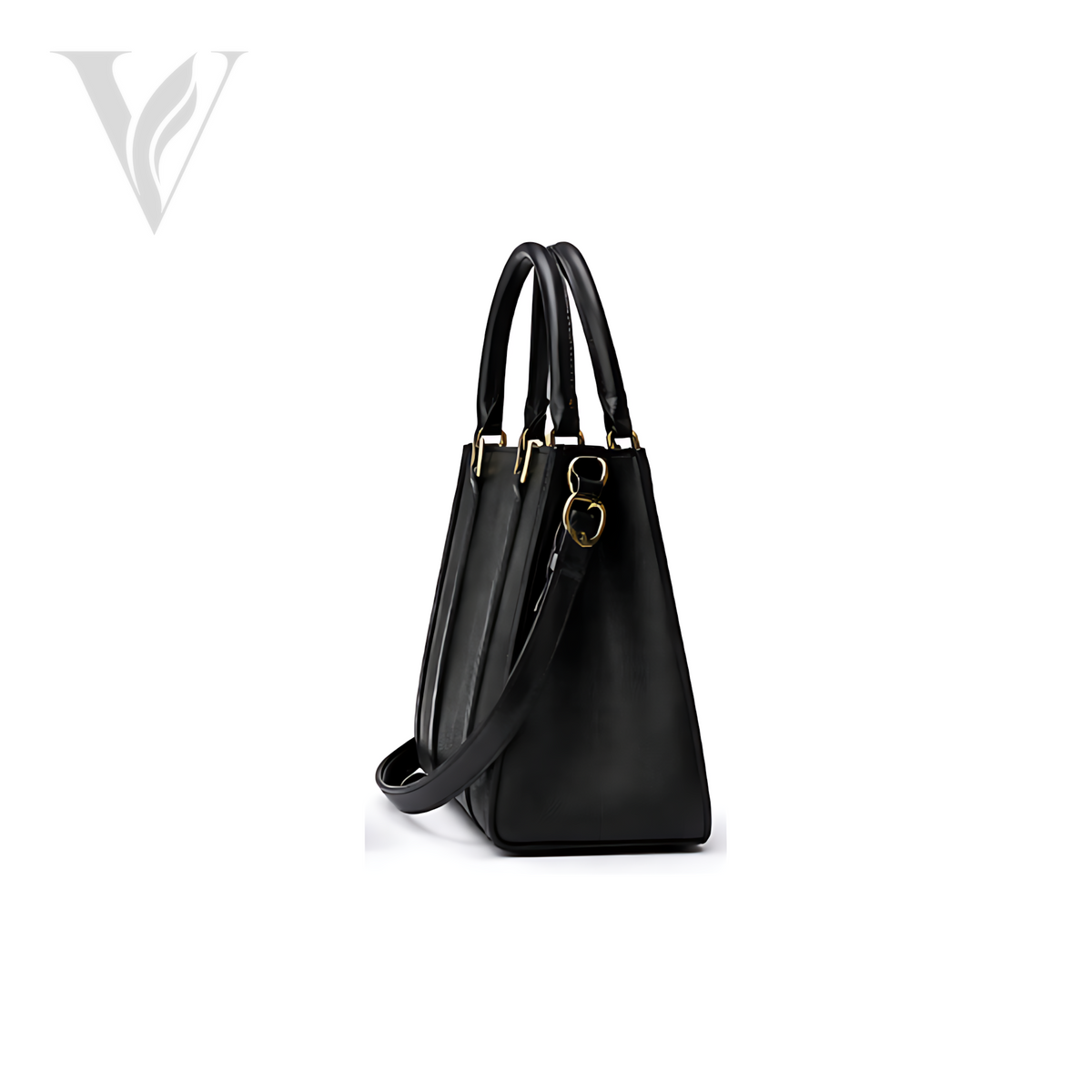 Tory Burch Blake Canvas Tote - Black – View 2