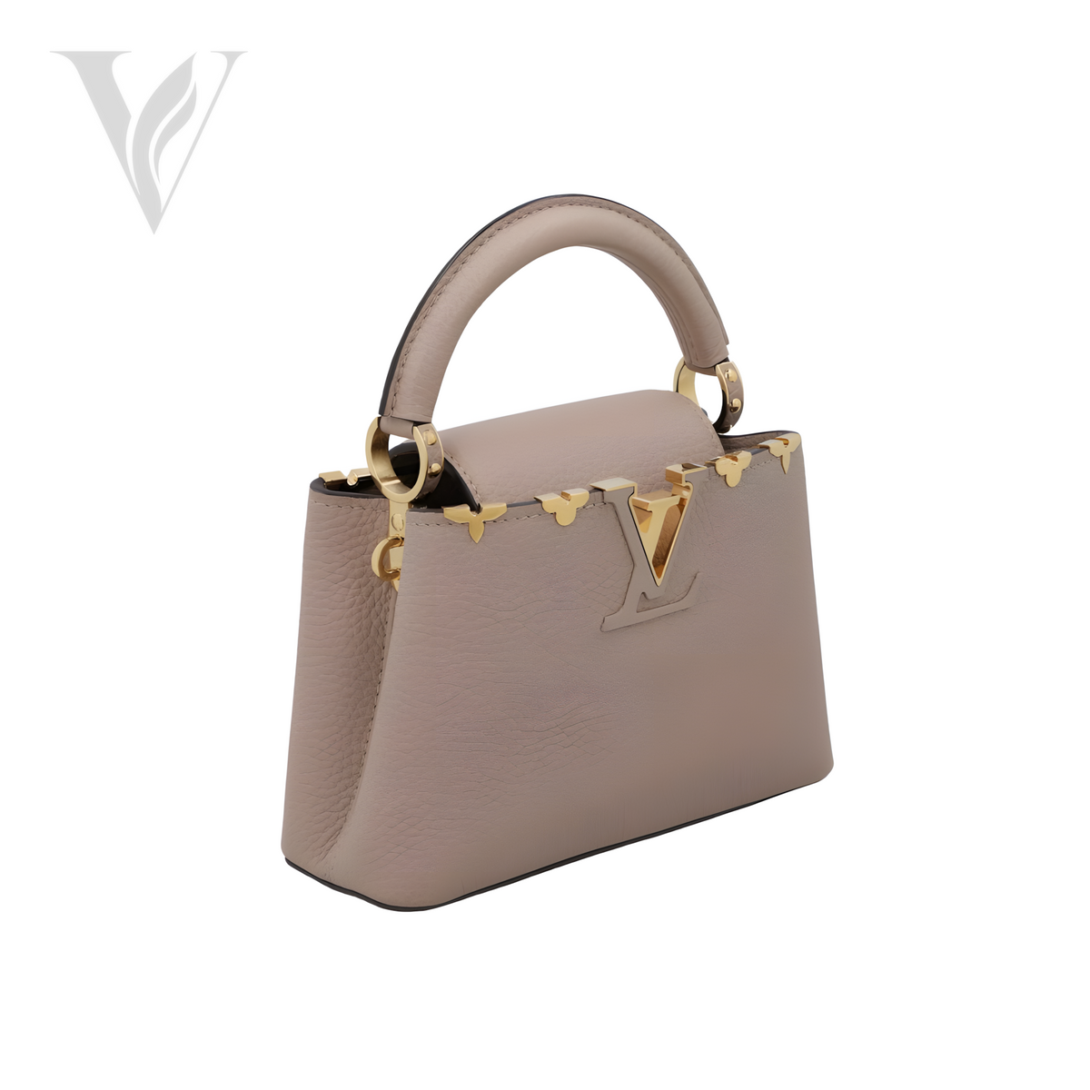 Louis Vuitton Capucines Mini Bag - Gray – View 2