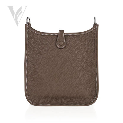 Hermès Evelyne Tpm Etoupe Bag - Palladium Hardware, Clemence – View 3