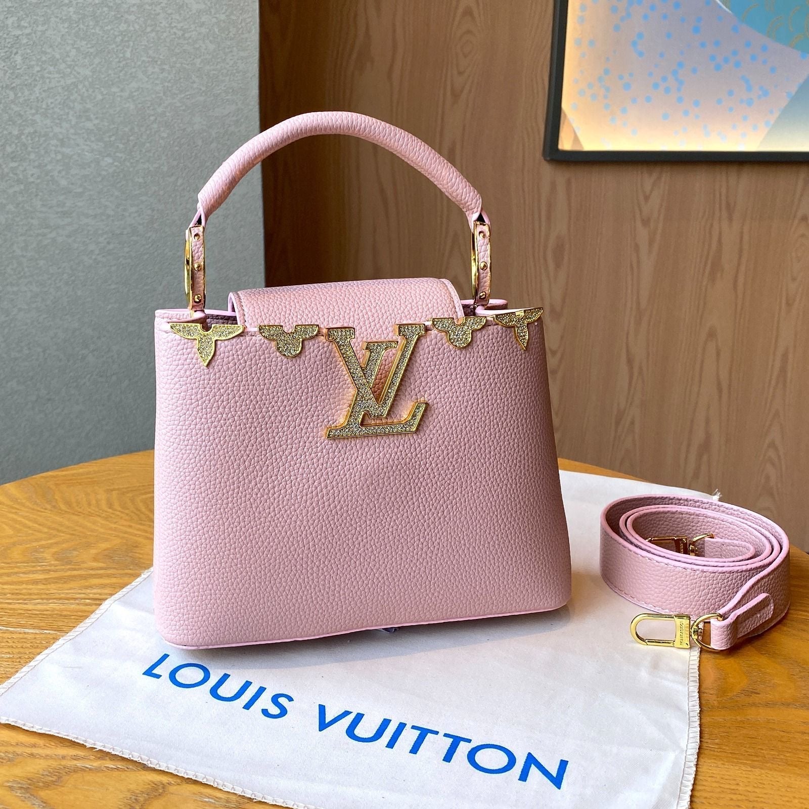 Timeless Ć Ucines Taurillon Pink Bag - view 4