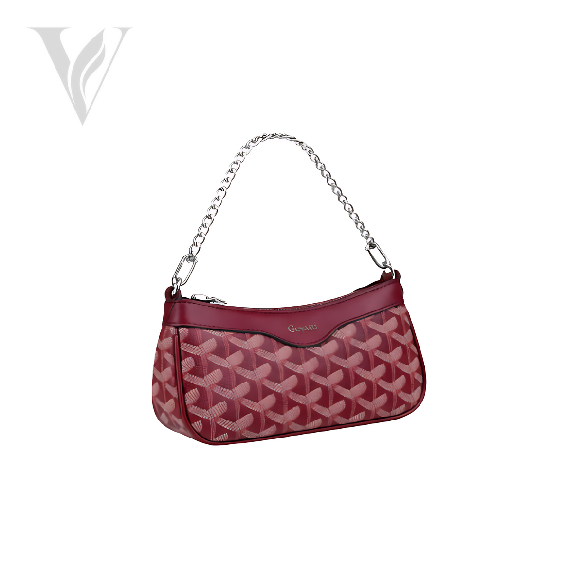 Goyard Hirondelle Bag - Burgundy – View 2