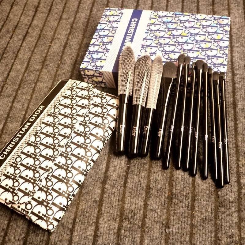Dior Black Makeup Brush Set