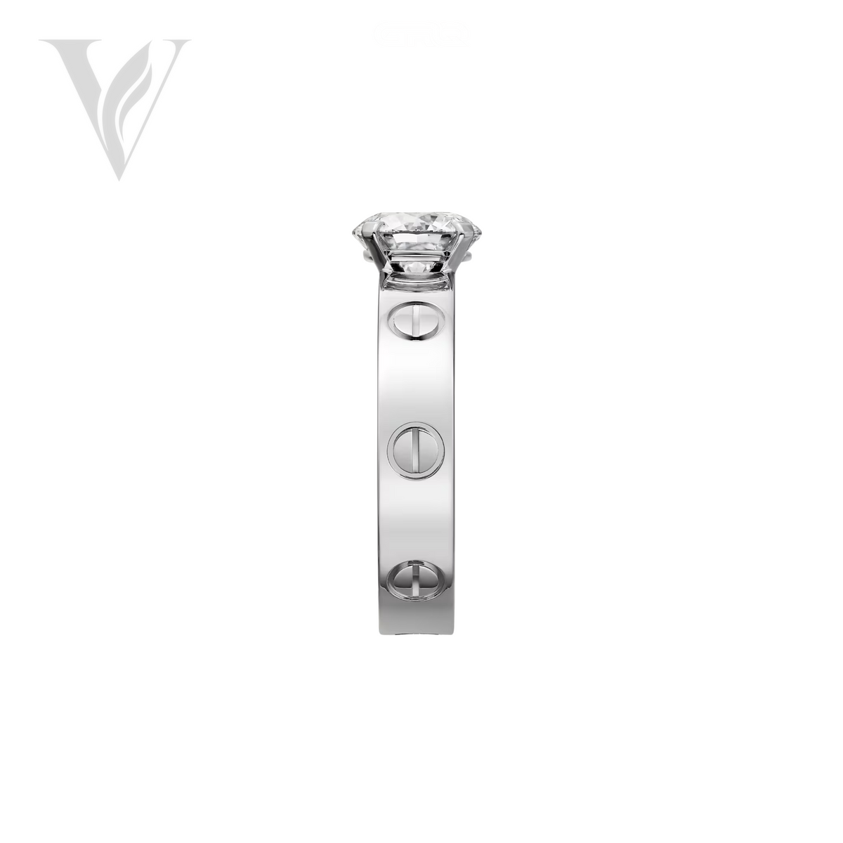 Cartier Elegant Solitaire Ring - Gold – View 9