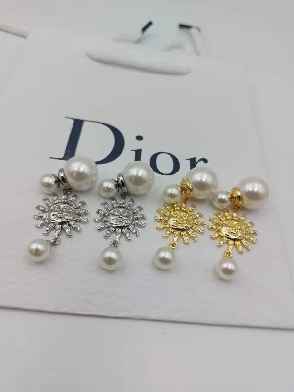 Polished Pearls Earrings Gold - view 8