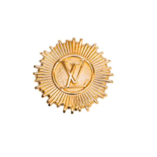 Everyday-Luxe Logo Brooch Gold