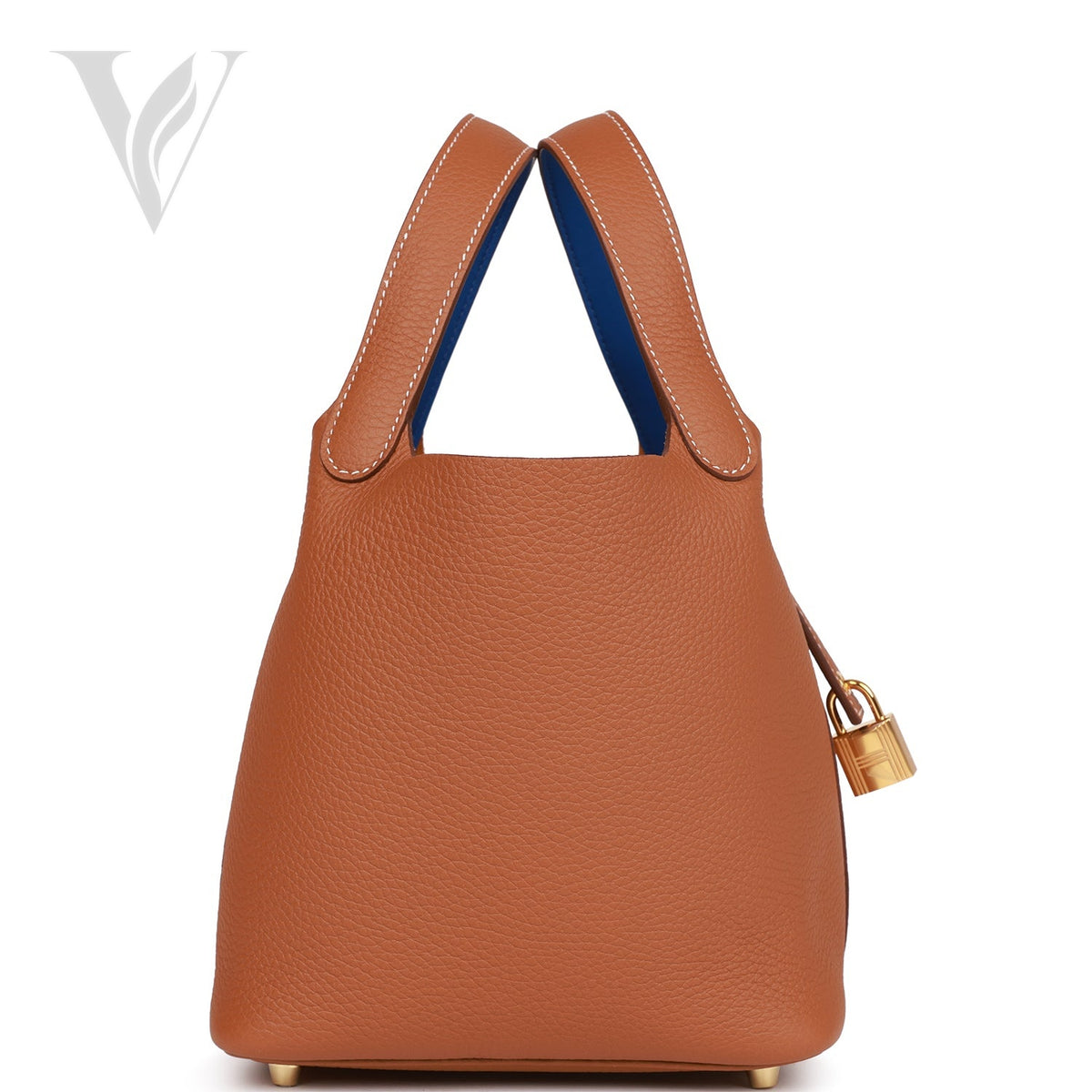 Hermès Éclat Picotin Lock 18 Bag - Gold Hardware, Clemence – View 5