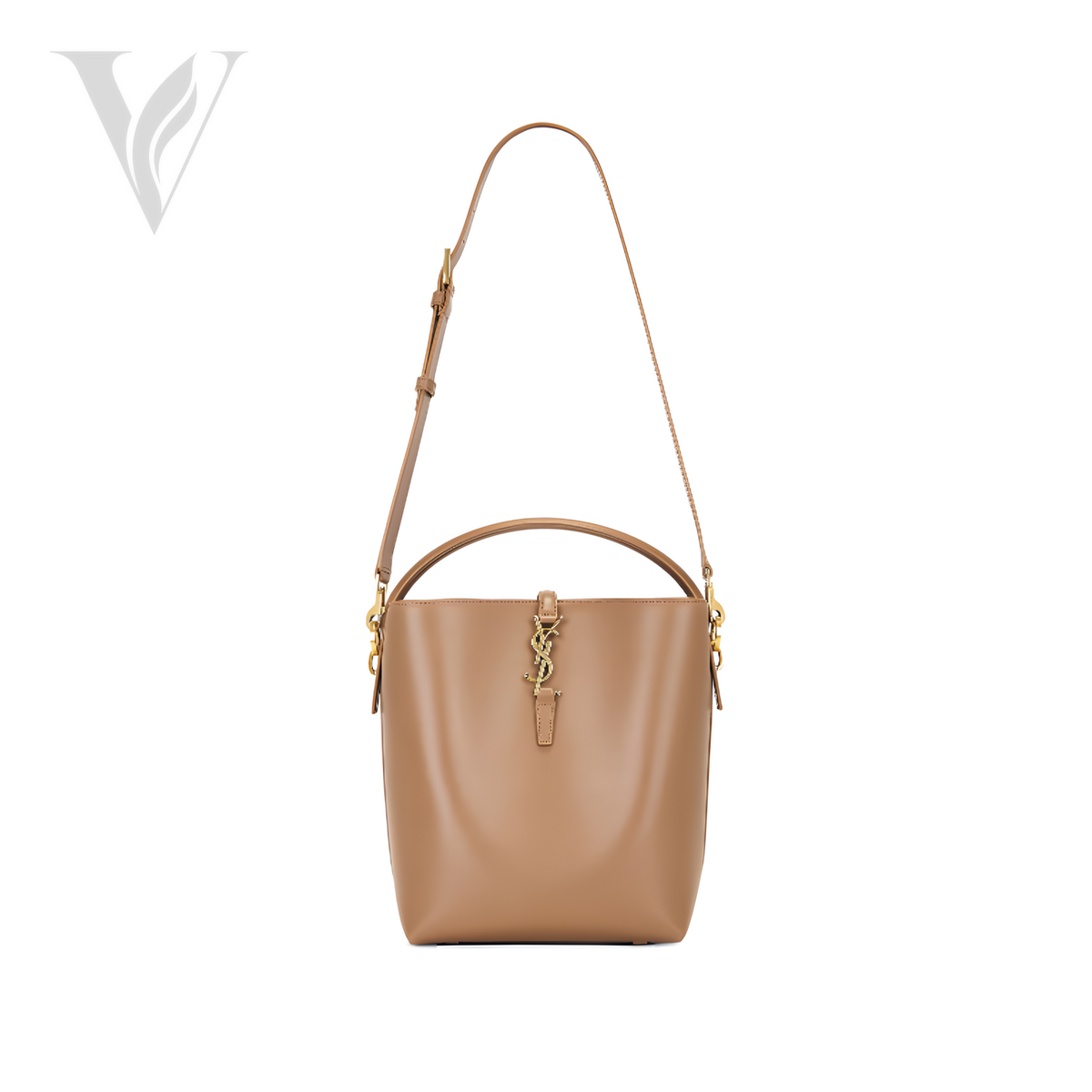 Saint Laurent Le 37 Shiny Leather Fox Bag