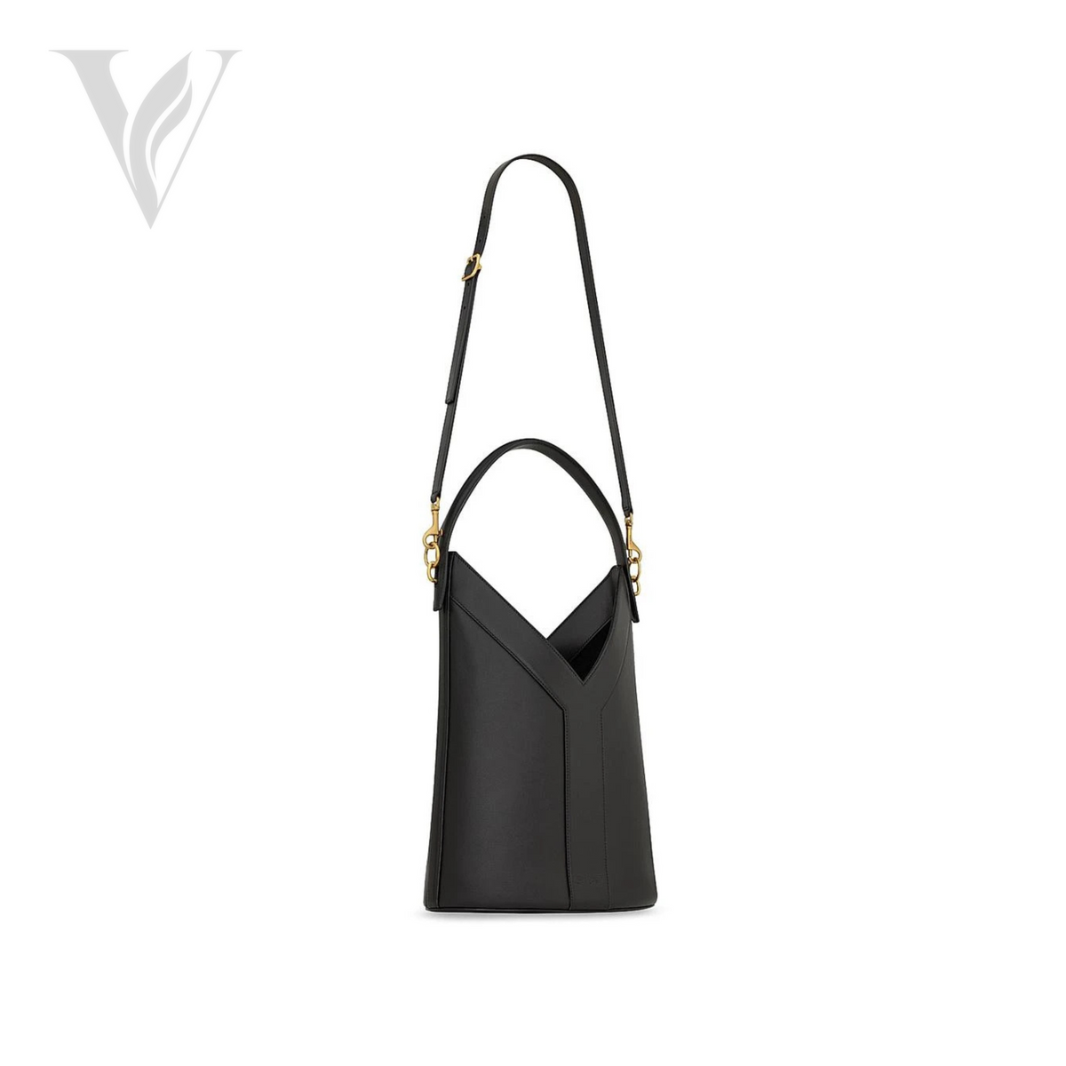 Saint Laurent Women S Y Top Handle Bucket Bag - Leather – View 2