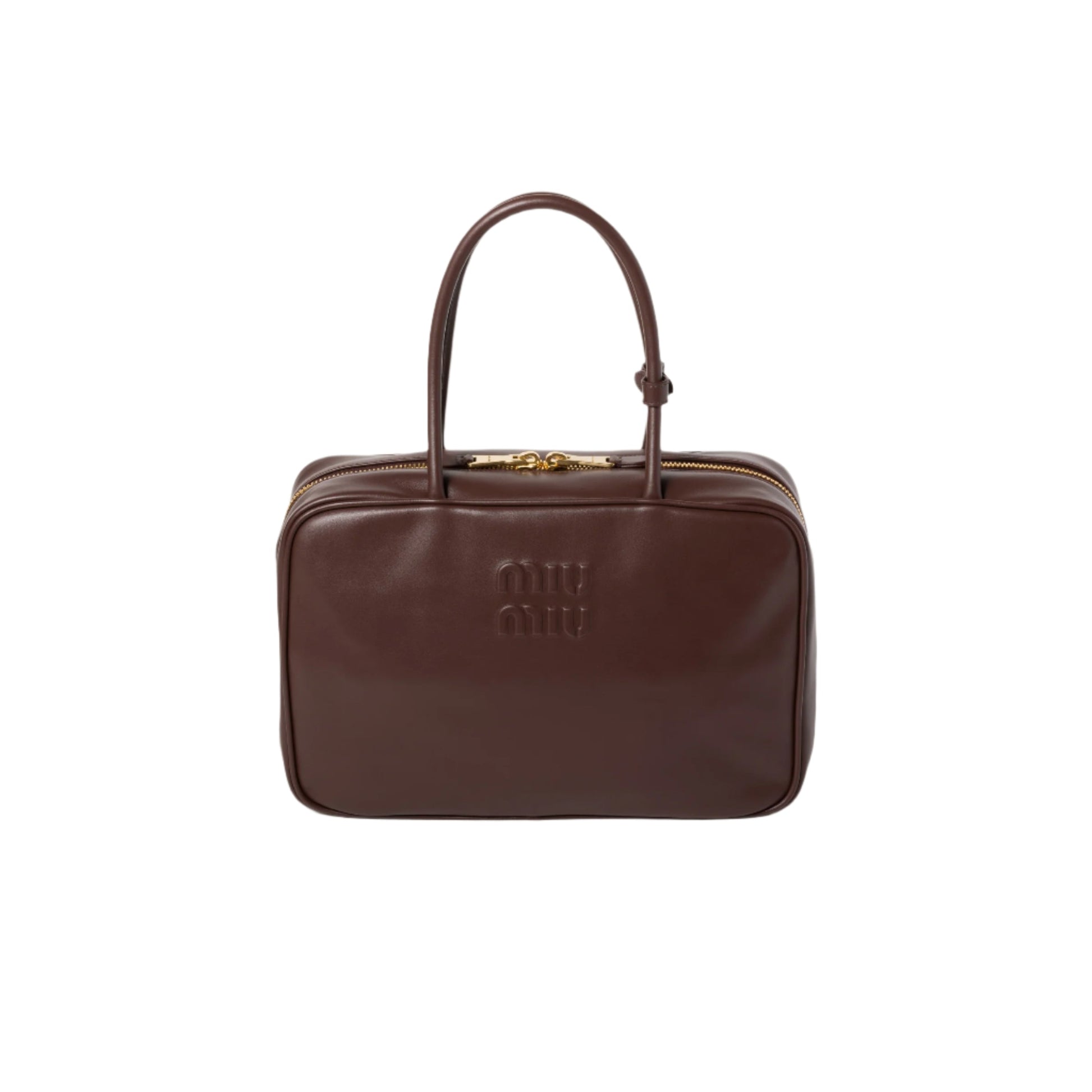Premium-Look Miu Miu Leather Beau Briarwood Bag
