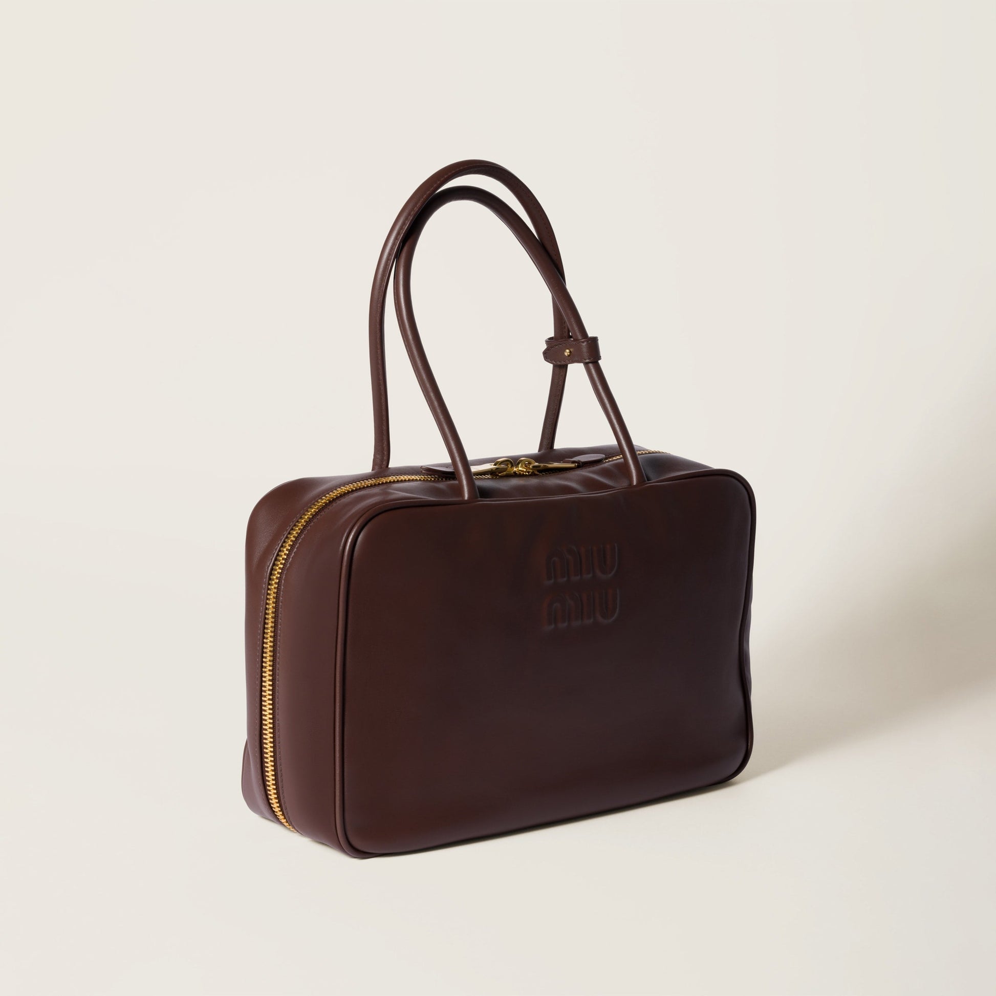 Premium-Look Miu Miu Leather Beau Briarwood Bag - view 2