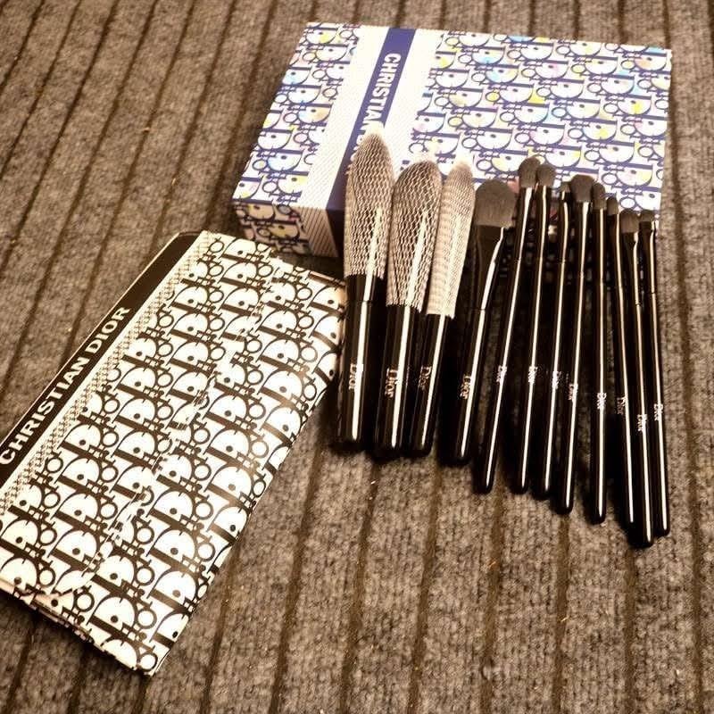 Dior Black Makeup Brush Set