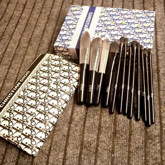 Dior Black Makeup Brush Set