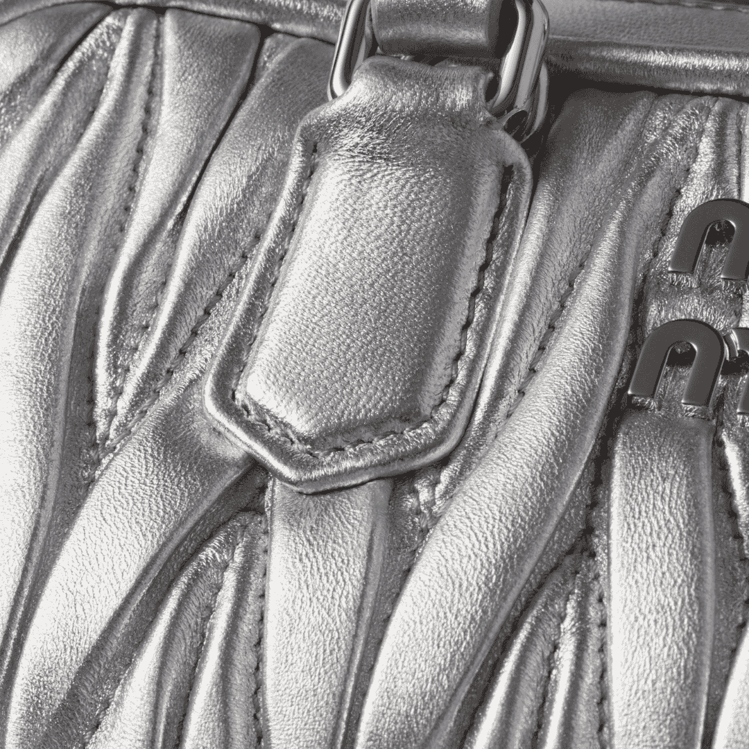 Timeless Miu Miu Arcadie Matelassé N Pa Leather Mini Bag - view 5