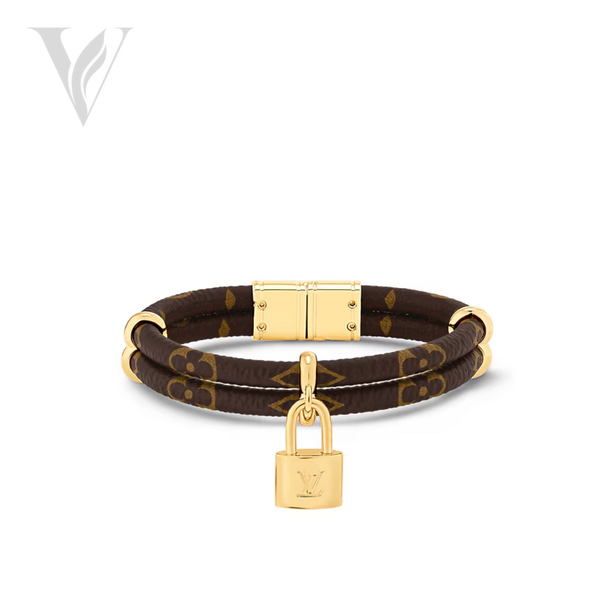 Louis Vuitton Elegant Padlock Bracelet