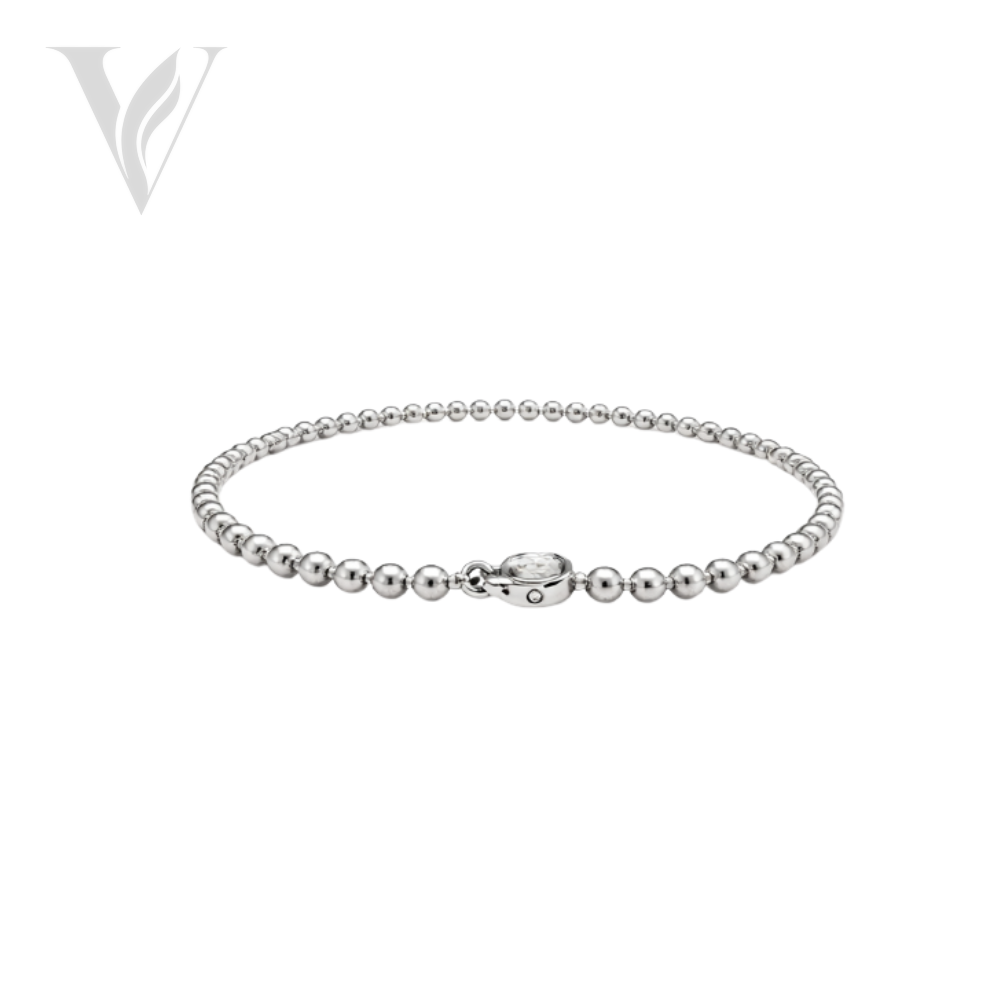 Van Cleef & Arpels Perlee Beads Bracelet and Ring Set - Silver – View 3