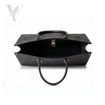 Louis Vuitton Monogram Embossed Tote Bag – View 3