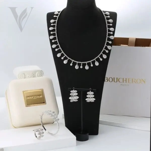 Boucheron Saiyoni Plated Jewelry Necklace - Gold – View 3